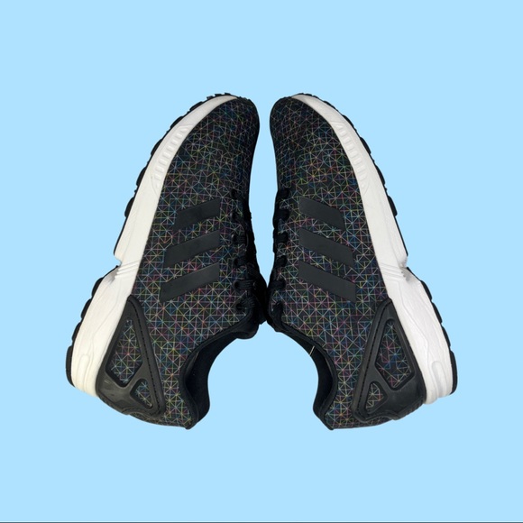 Adidas ZX Flux Size 9 Men's Gray Black Running Shoes AQ4023 - Picture 4 of 11